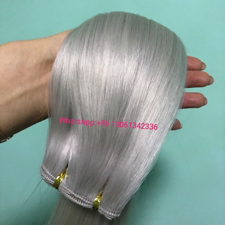 Hair extensions natural row hair method supplier color 60a RB12